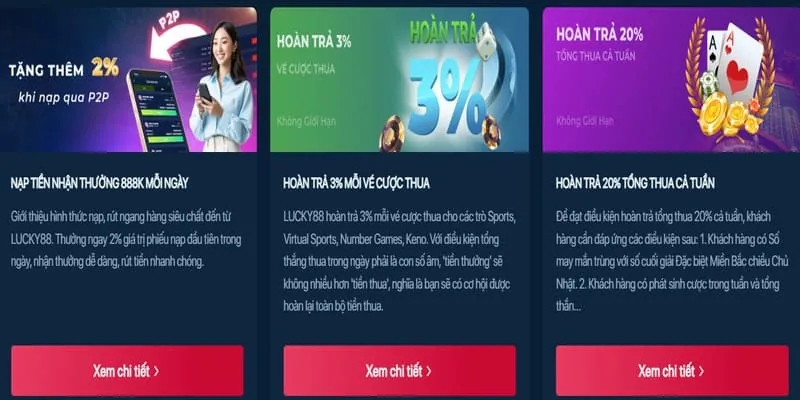 Các loại ưu đãi tân thủ rrr88